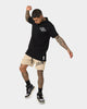 Saint Morta Kingdom Sweat Shorts Stone/Black
