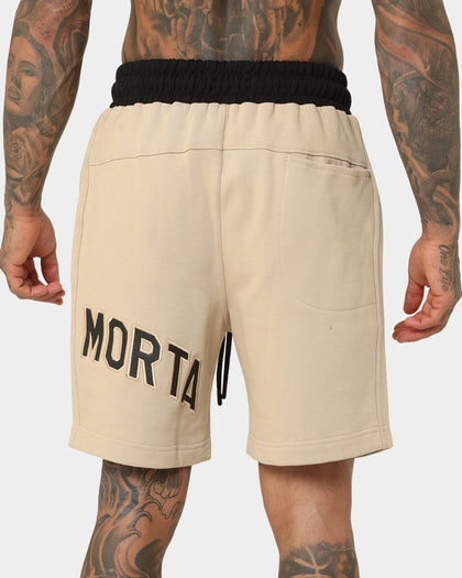 Saint Morta Kingdom Sweat Shorts Stone/Black