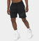 Saint Morta Kingdom Sweat Shorts Vintage Black