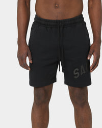 Saint Morta Kingdom Sweat Shorts Vintage Black