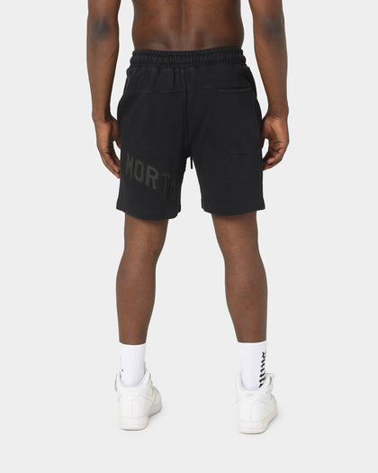 Saint Morta Kingdom Sweat Shorts Vintage Black