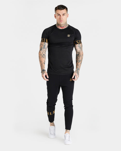 Sik Silk Dynamic Track Pants Black/Gold