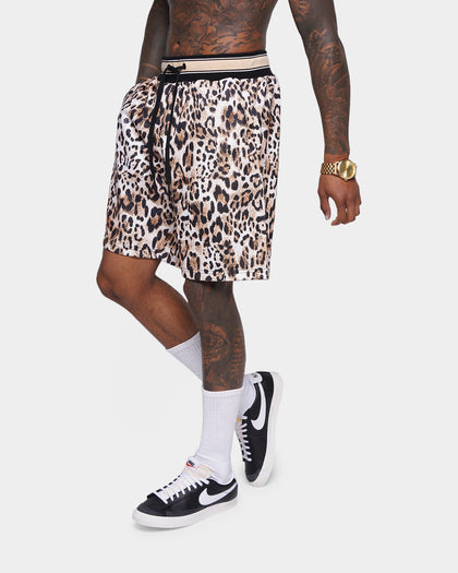 XXIII Beaune Leopard Fleece Shorts Leopard