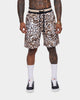 XXIII Beaune Leopard Fleece Shorts Leopard