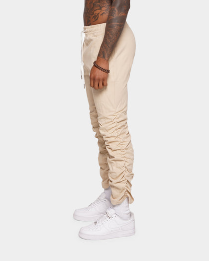 XXIII Rhone Rouched Fleece Pants Beige