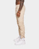 XXIII Rhone Rouched Fleece Pants Beige