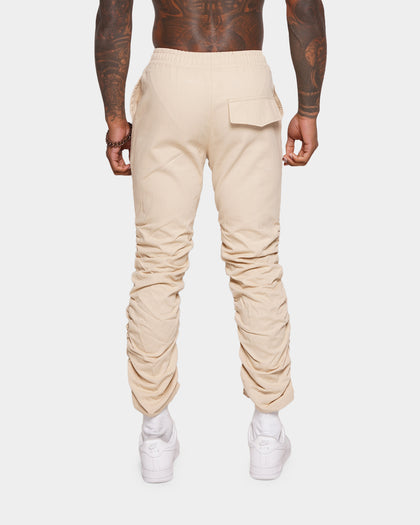 XXIII Rhone Rouched Fleece Pants Beige