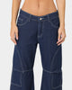 XXIII Women's Trapani Wide Leg Jeans Blue