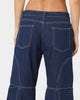 XXIII Women's Trapani Wide Leg Jeans Blue