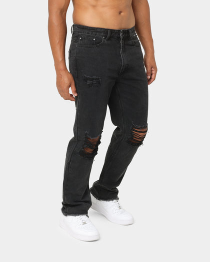 Dead Studios Relaxo Beaten Jeans Washed Black