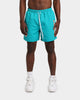 Majestic Athletic Miami Dolphins Chrome Font Beach Shorts Teal
