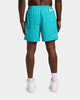 Majestic Athletic Miami Dolphins Chrome Font Beach Shorts Teal