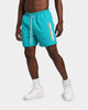 Majestic Athletic Miami Dolphins Chrome Font Beach Shorts Teal