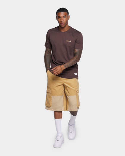 XXIII Haider Cord Shorts Tan