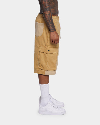 XXIII Haider Cord Shorts Tan