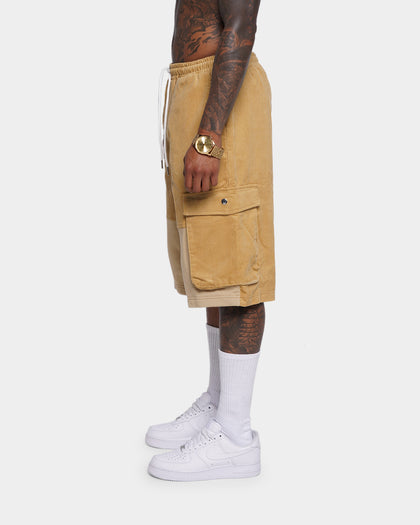 XXIII Haider Cord Shorts Tan