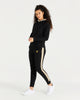 Sik Silk Women's Eminent Loopback Joggers Black