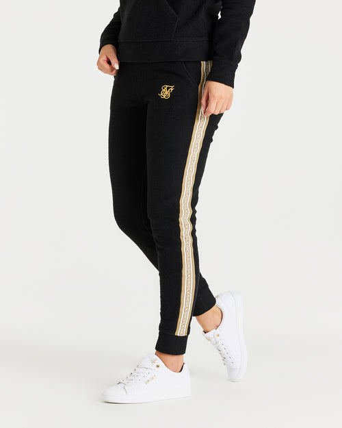 Sik Silk Women's Eminent Loopback Joggers Black