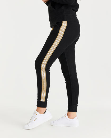 Sik Silk Women's Eminent Loopback Joggers Black