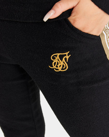 Sik Silk Women's Eminent Loopback Joggers Black