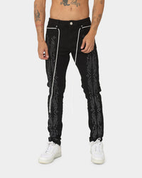 Lifted Anchors Wild West Denim Jeans Black Wash