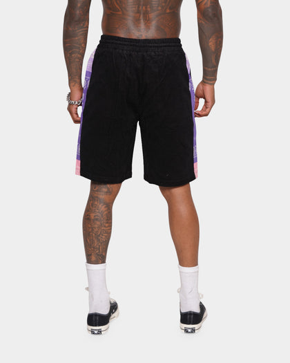 XXIII Akolo Paisley Panel Shorts Black/Pink
