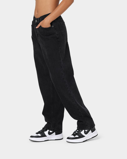 Obey Hardwork Carpenter Denim Jeans Faded Black