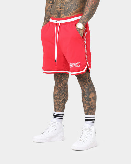 Saint Morta Ceremony Basketball Shorts Red/White