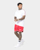 Saint Morta Ceremony Basketball Shorts Red/White