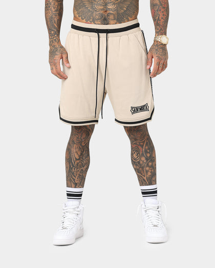 Saint Morta Ceremony Basketball Shorts Stone/Black