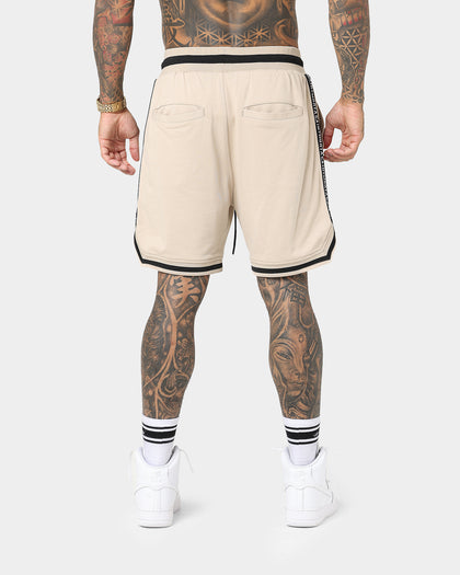 Saint Morta Ceremony Basketball Shorts Stone/Black