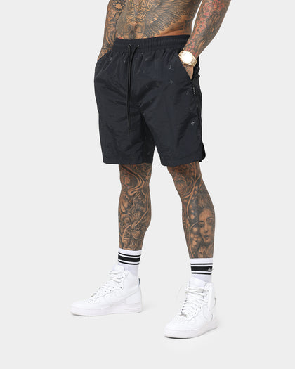 Saint Morta Icarus Shorts Black/Black