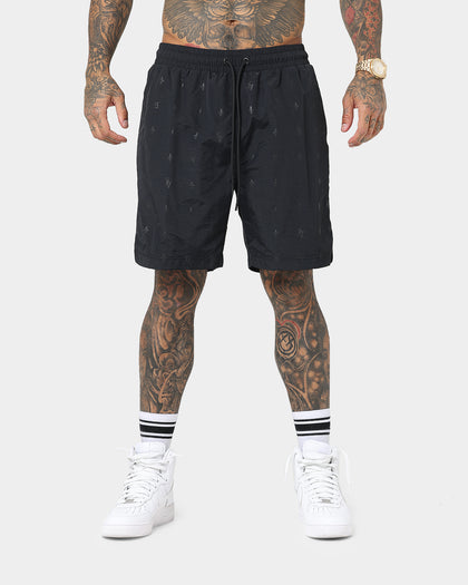 Saint Morta Icarus Shorts Black/Black