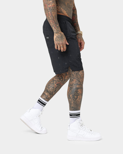 Saint Morta Icarus Shorts Black/Black