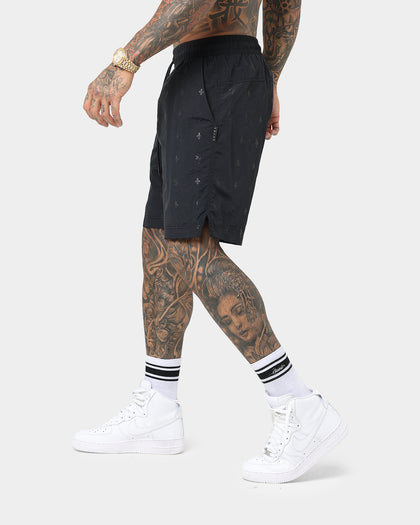 Saint Morta Icarus Shorts Black/Black