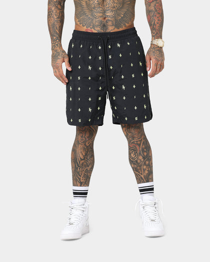 Saint Morta Icarus Shorts Black/Green
