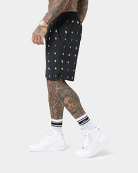 Saint Morta Icarus Shorts Black/Green