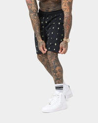 Saint Morta Icarus Shorts Black/Green