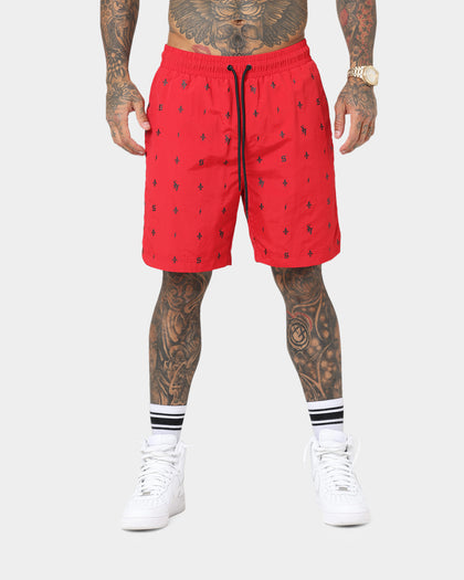 Saint Morta Icarus Shorts Red