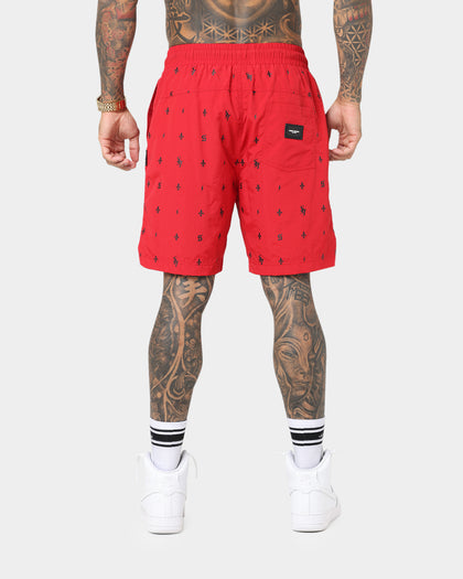 Saint Morta Icarus Shorts Red