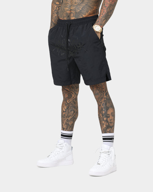 Saint Morta Venom Shorts Black