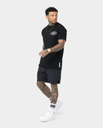 Saint Morta Venom Shorts Black