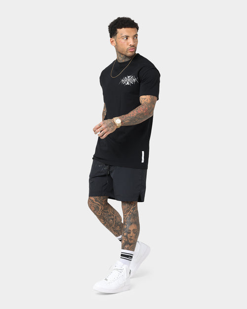 Saint Morta Venom Shorts Black