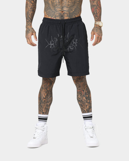 Saint Morta Venom Shorts Black