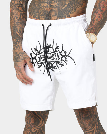 Saint Morta Venom Shorts White