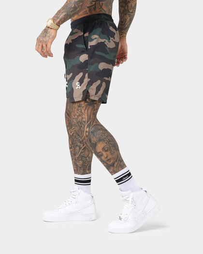 Saint Morta Generation Camo Beach Shorts Woodland Camo