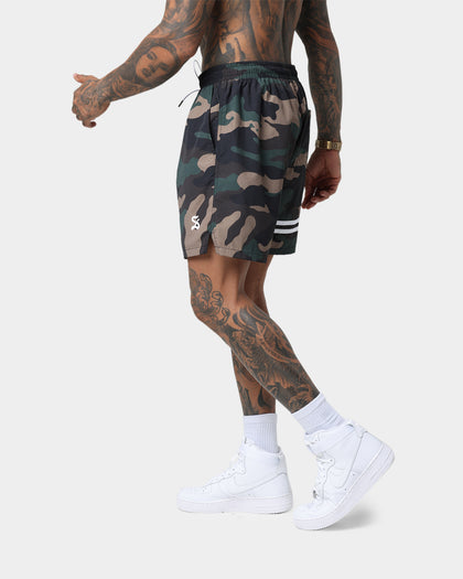 Saint Morta Generation Camo Beach Shorts Woodland Camo