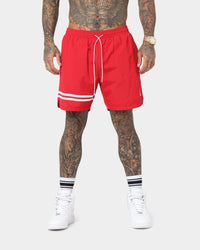 Saint Morta Generation Beach Shorts Red