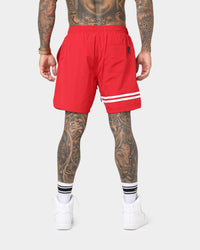 Saint Morta Generation Beach Shorts Red