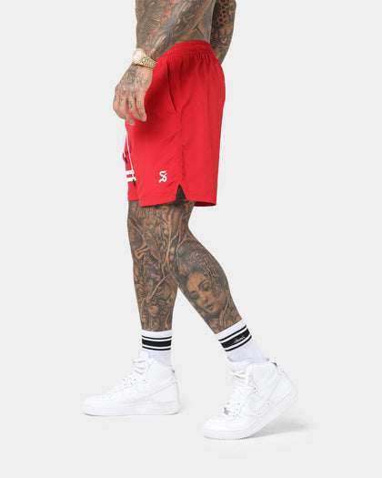 Saint Morta Generation Beach Shorts Red